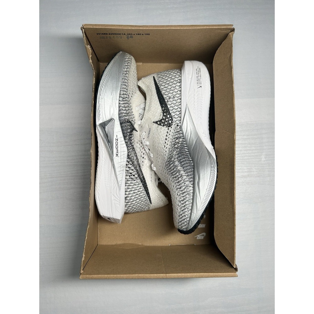 Nike ZoomX VaporFly Next% 3 Particle Grey WMNS - Sz 5 - DV4130 100 - New